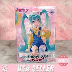 Hatsune Miku - Noodle Stopper Lollipop ver Figure Vocaloid TAITO Furyu JAPAN Ani